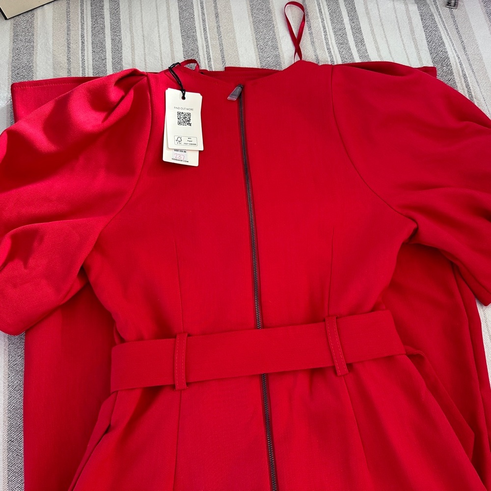 Ted Baker Red Dress - Picture 5 of 9